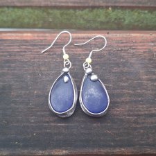 Niebieskie - kolczyki