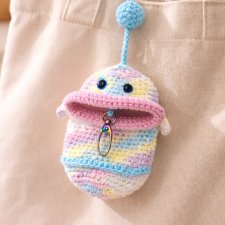 Ręcznie robiony breloczek – schowek na klucze