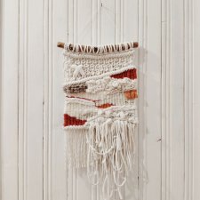 mała makrama z wełną