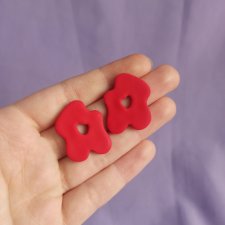 Kolczyki z gliny polimerowej