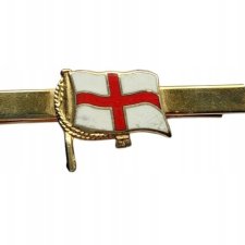 Vintage SPINKA DO KRAWATA Flaga Anglii stara