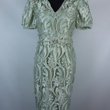 Coast koronkowa sukienka midi pastelowa zieleń 10 / 38