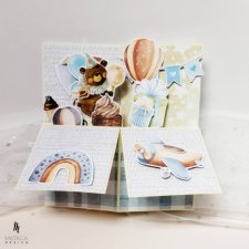 Kartka urodzinowa pop-up dla chłopca KPU-03