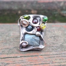 Kolory - pierścionek regulowany