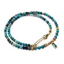 Chryzokola vol. 7 /choker/ 04.12.25 naszyjnik - Szlachetna kolekcja