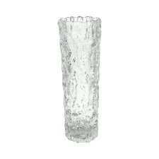 Wazon ARKTIS Georgshütte – Ice Bark Glass, Niemcy lata 70.