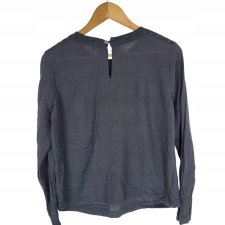 NOA NOA bluzka damska etno haft grafitowa 36 S