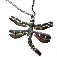 Naszyjnik wisiorek WAŻKA łańcuszek