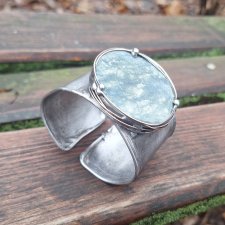 Zieleń na okrągło - bransoletka regulowana