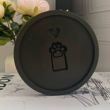 Mini okrągła podstawka na biżuterię I LOVE MY KITTY