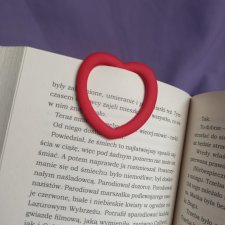 Zakładka do książki serce