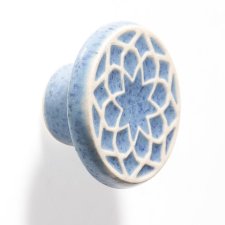 Gałka do mebli jasnoniebieska wz.01