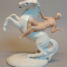 Naga Prawda – Schaubach Kunst "Amazonka / Lady Godiva" (Biskwit)