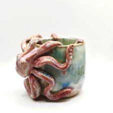 Kubek ceramiczny Ośmiornica