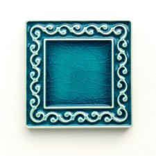 Kafel VIVACE turkusowy, 6cm x 6cm, kafle, kafelki