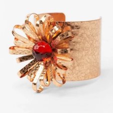 ZARA - ZŁOTA BRANSOLETA - KWIAT