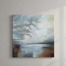 Obraz ręcznie malowany - Cisza o poranku