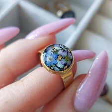 Pierścionek "Nocny Ogród"