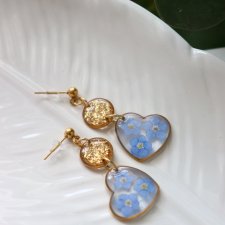 Kolczyki "Błękitne Serce"