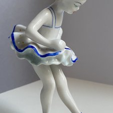 Figurka porcelanowa baletnica Hollóháza