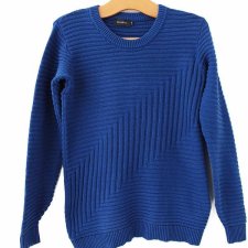 Sweter vintage oryginalne sploty BRANDTEX