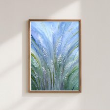 Łąka . Oyginalna akwarela A3