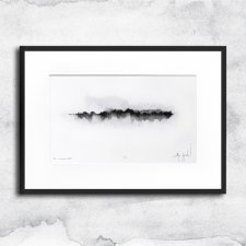 Unikat - tusz i akwarela w oprawie (nr1)