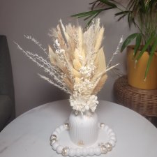 Zestaw dekoracyjny z połączeniem złota