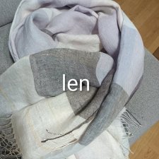 HUMANOID lniany szal