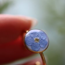 Pierścionek "Niezapominajka"