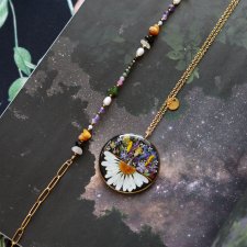 Zestaw biżuterii ( naszyjnik i zawieszka na łańcuszku )