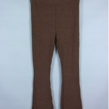 Primark dzianinowe prążkowane spodnie / M