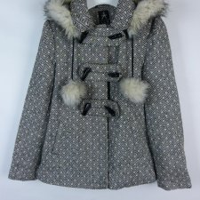 Atmosphere przejściowa kurtka płaszcz z kapturem 10 / 38