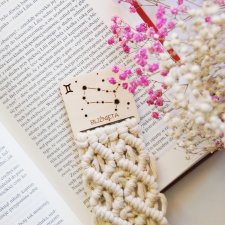 Zakładka do książki ze znakiem zodiaku Bliźnięta | Dla zodiakary