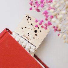 Zakładka do książki ze znakiem zodiaku Baran | Dla zodiakary