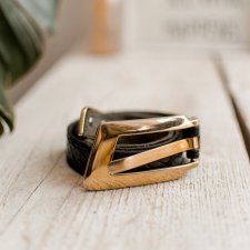 Skórzany pasek vintage