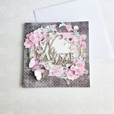 Kartka ślubna / rocznicowa - Na zawsze razem