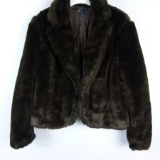 Zara Basic brązowa kurtka krótkie futerko /  XL mex.32