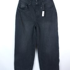 Boohoo baggy rigid jeans szerokie nogawki z metką W36 - L