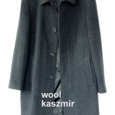 klasyczny męski płaszcz dyplomatka wełna i kaszmir Montego