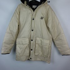 Sik Silk ocieplana kurtka ecru / L