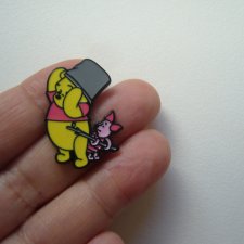 PIN PRZYPINKA BROSZKA KUBUŚ PUCHATEK I PROSIACZEK