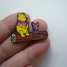 PIN PRZYPINKA BROSZKA KUBUŚ PUCHATEK I PROSIACZEK