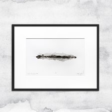 Unikat - tusz i akwarela w ramie