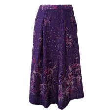 Fioletowa spódnica vintage