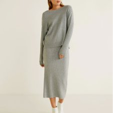 Mango dzianinowa spódnica