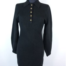 H&M swetrowa sukienka mini z metką / XS