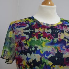 bluzka Desigual M L kolorowa Eloisse t-shirt