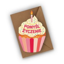 KARTKA URODZINOWA- BABECZKA URODZINOWA