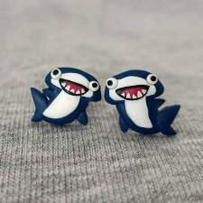 Kolczyki Rekin Młot